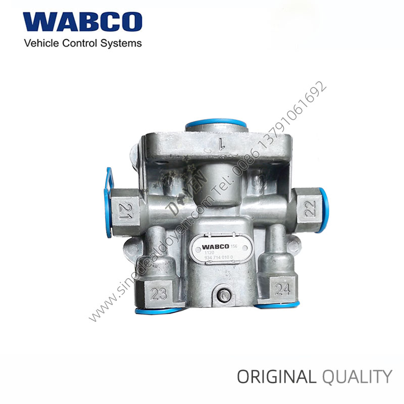 WABCO Four Circuit Protection Valve 9347140100 - 934 714 010 0