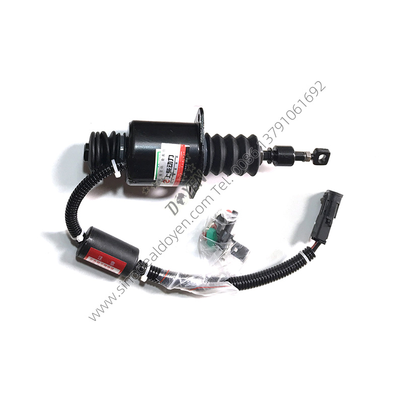 Original Fuel Pump Cut-out Solenoid Valve 860113213 Z00250688 D59-105-22+a For wheel loader