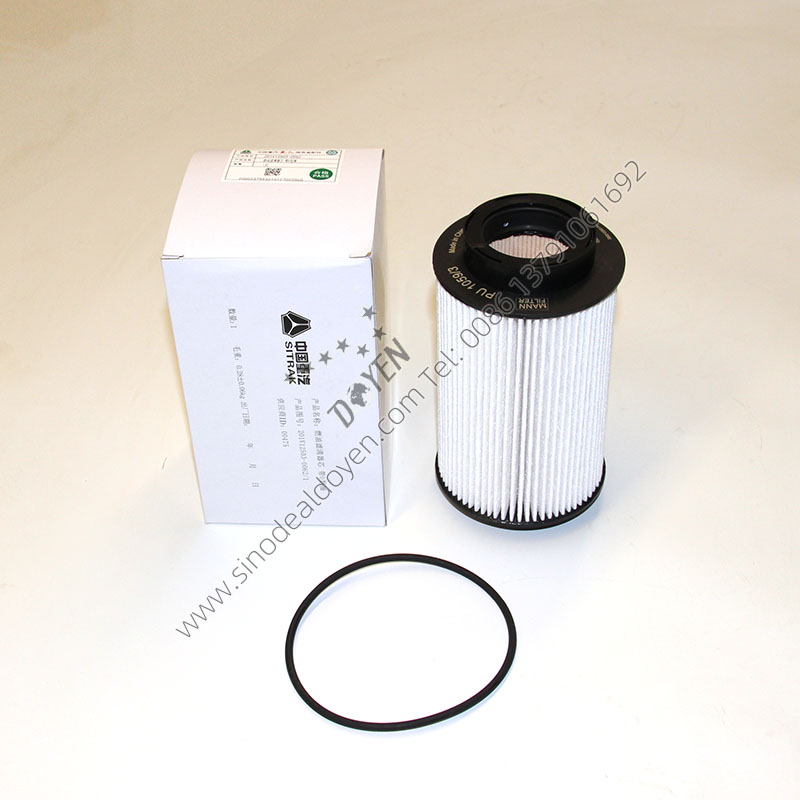 SITRAK 201V12503-0062 Fuel Filter With O ring